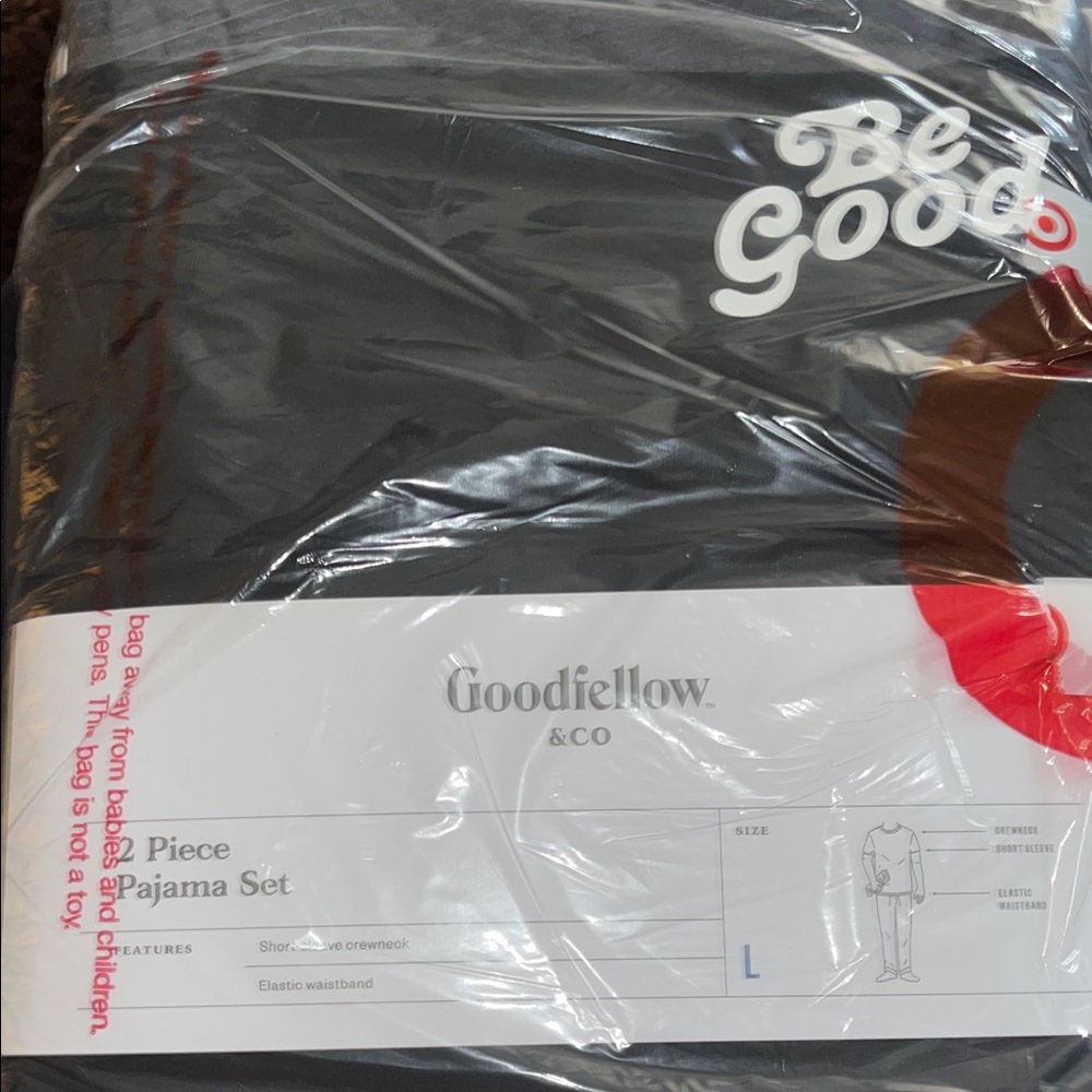 Goodfellow & Co Men's 2pc Short Sleeve T-Shirt & Pant Pajama Set - Picture 2 of 2